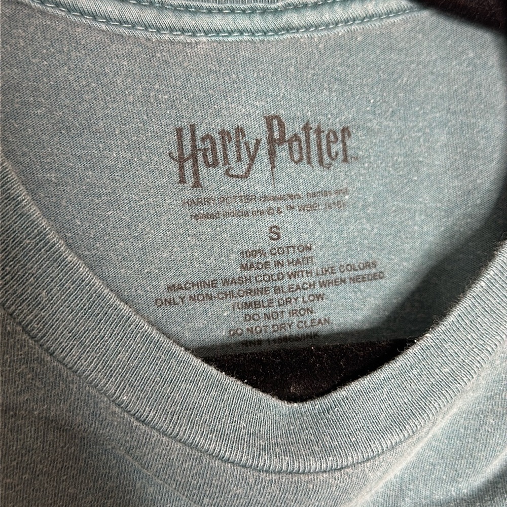 Harry Potter Slytherin Oil Wash T-Shirt Hot Topic Exclusive - Picture 5 of 5